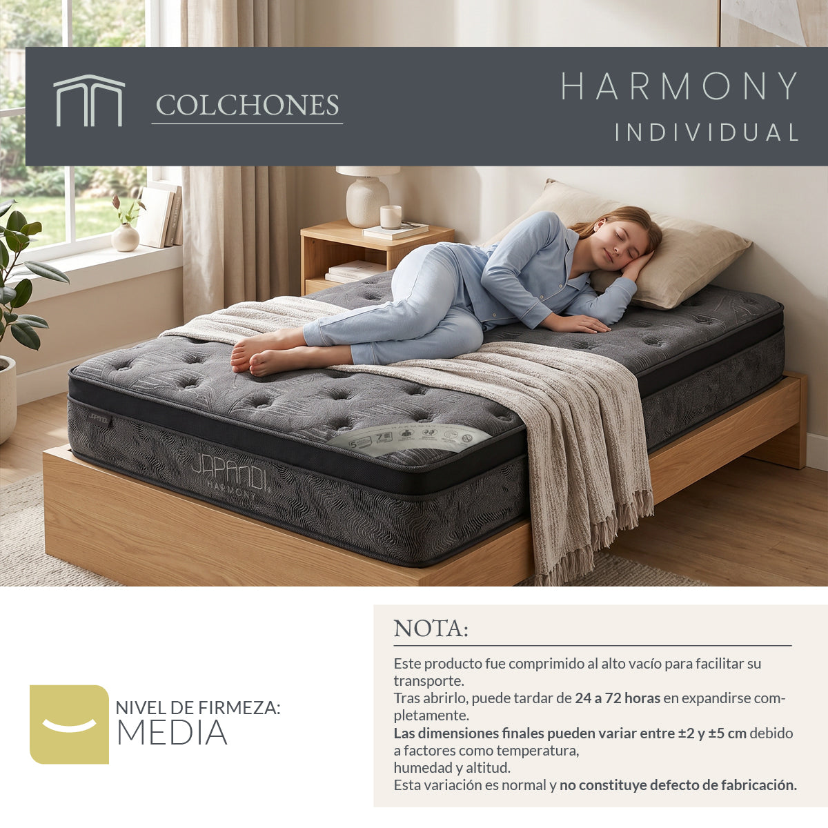 Colchón Harmony Individual