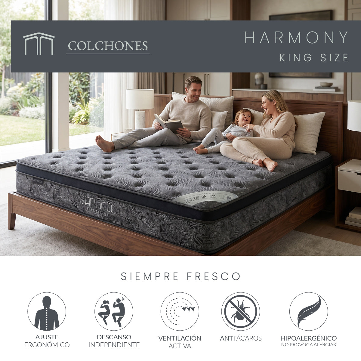 Colchón Harmony King Size