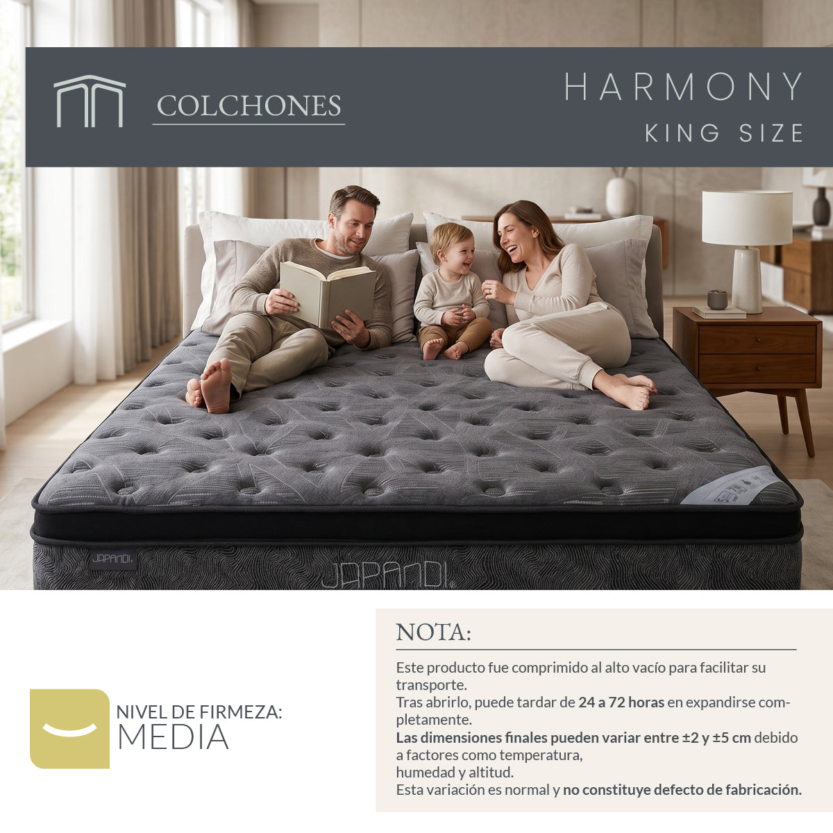 Colchón Harmony King Size