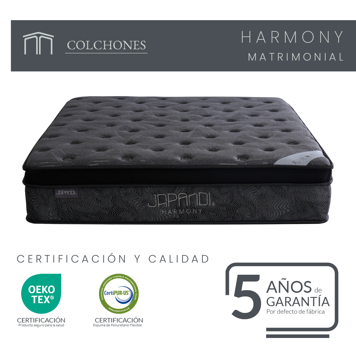 Colchón Harmony Matrimonial
