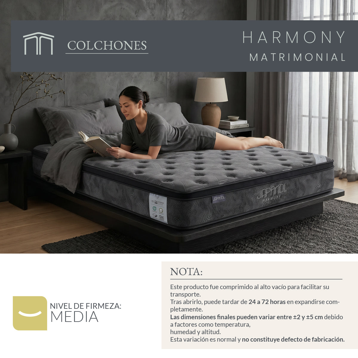 Colchón Harmony Matrimonial