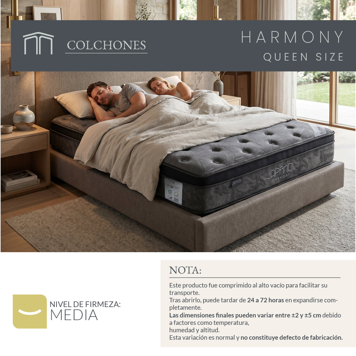 Colchón Harmony Queen Size