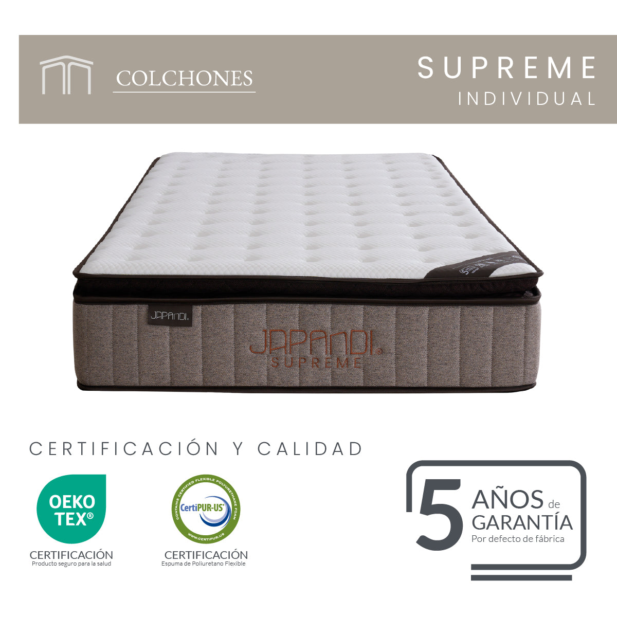 Colchón Supreme Individual