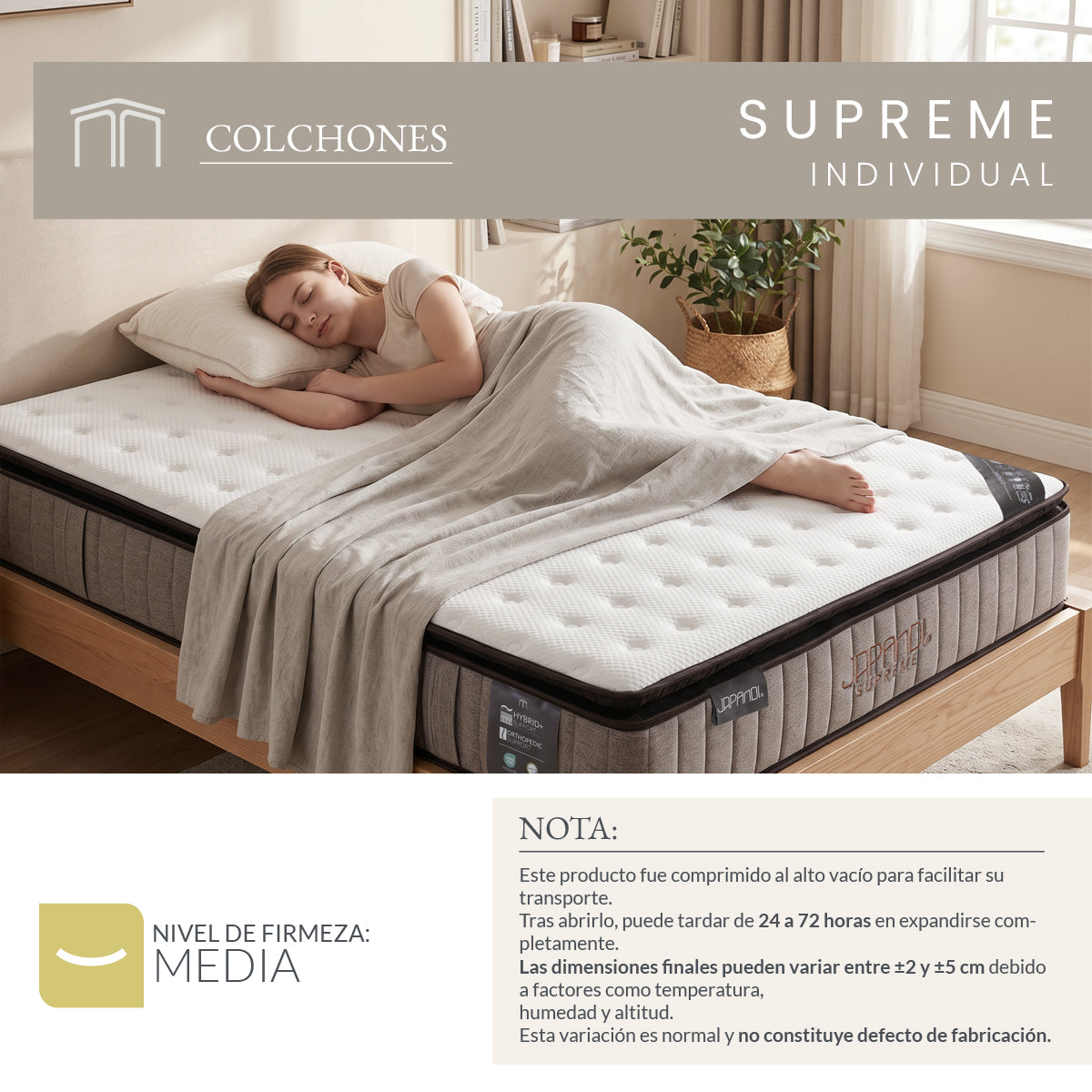 Colchón Supreme Individual