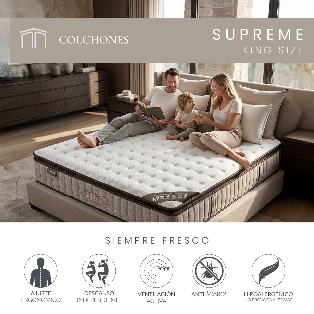 Colchón Supreme King Size