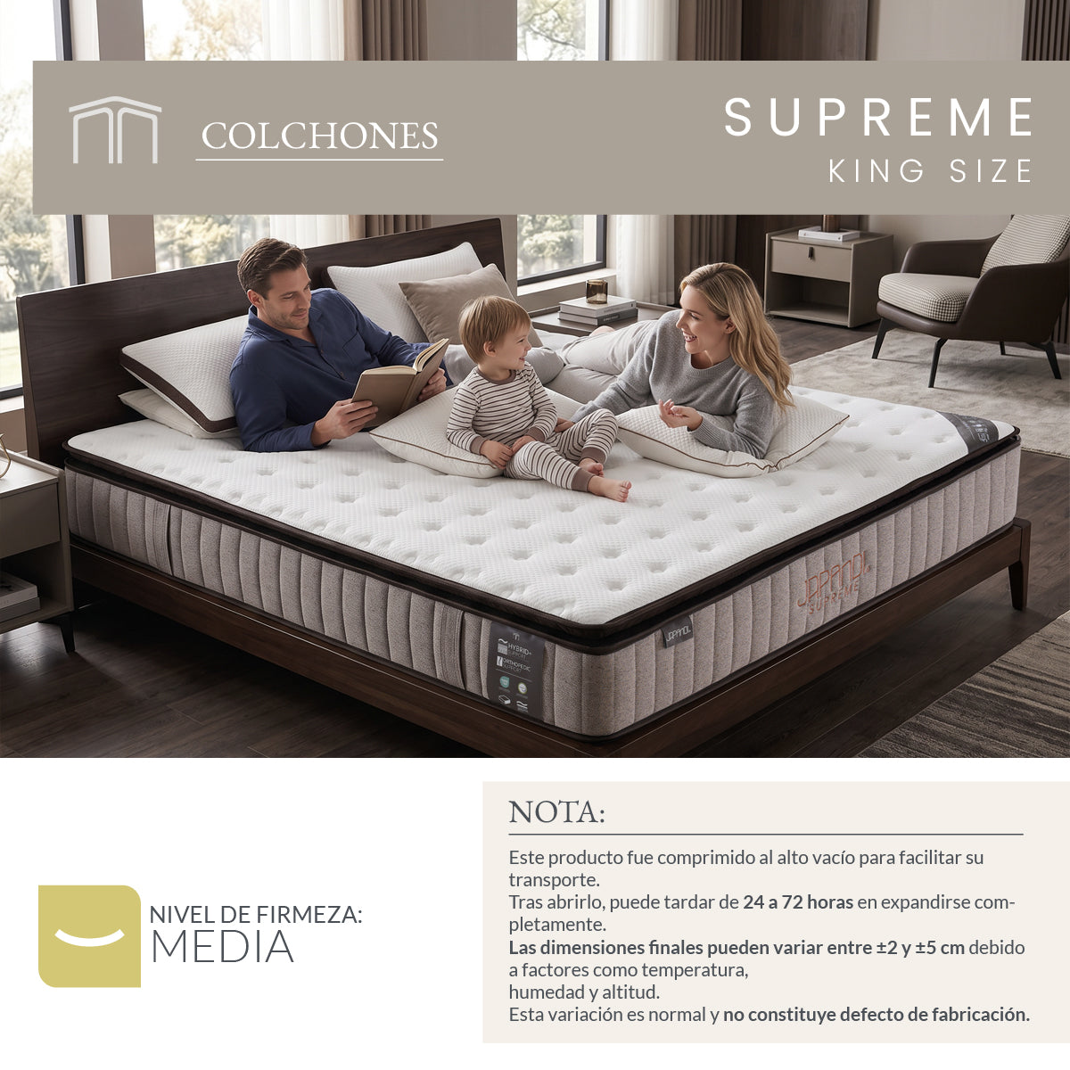 Colchón Supreme King Size