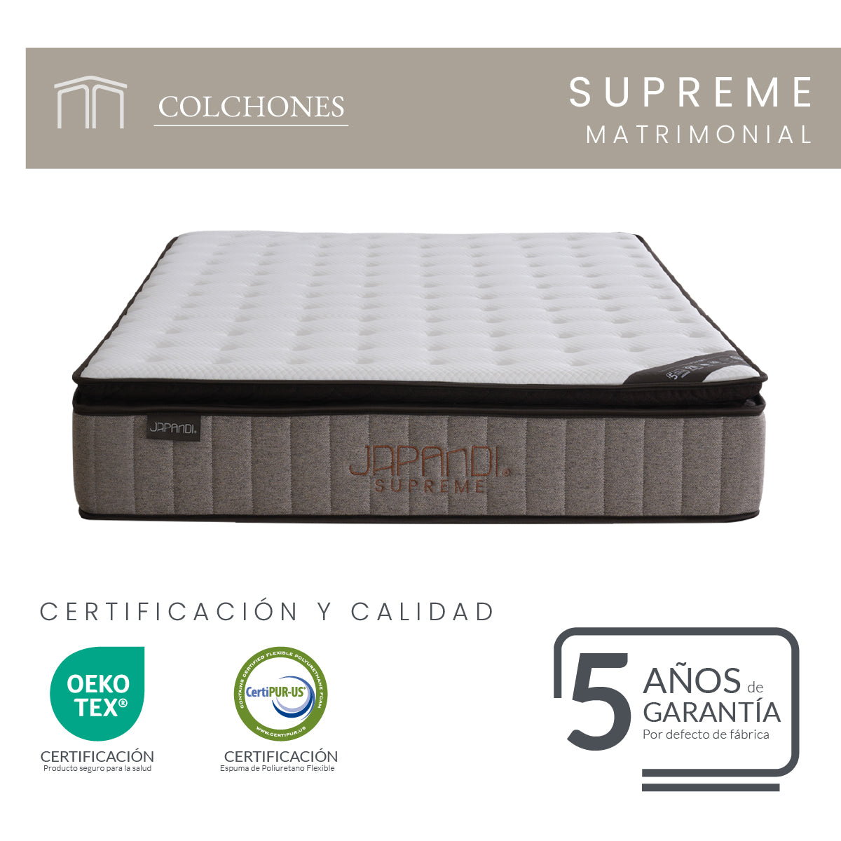 Colchón Supreme Matrimonial