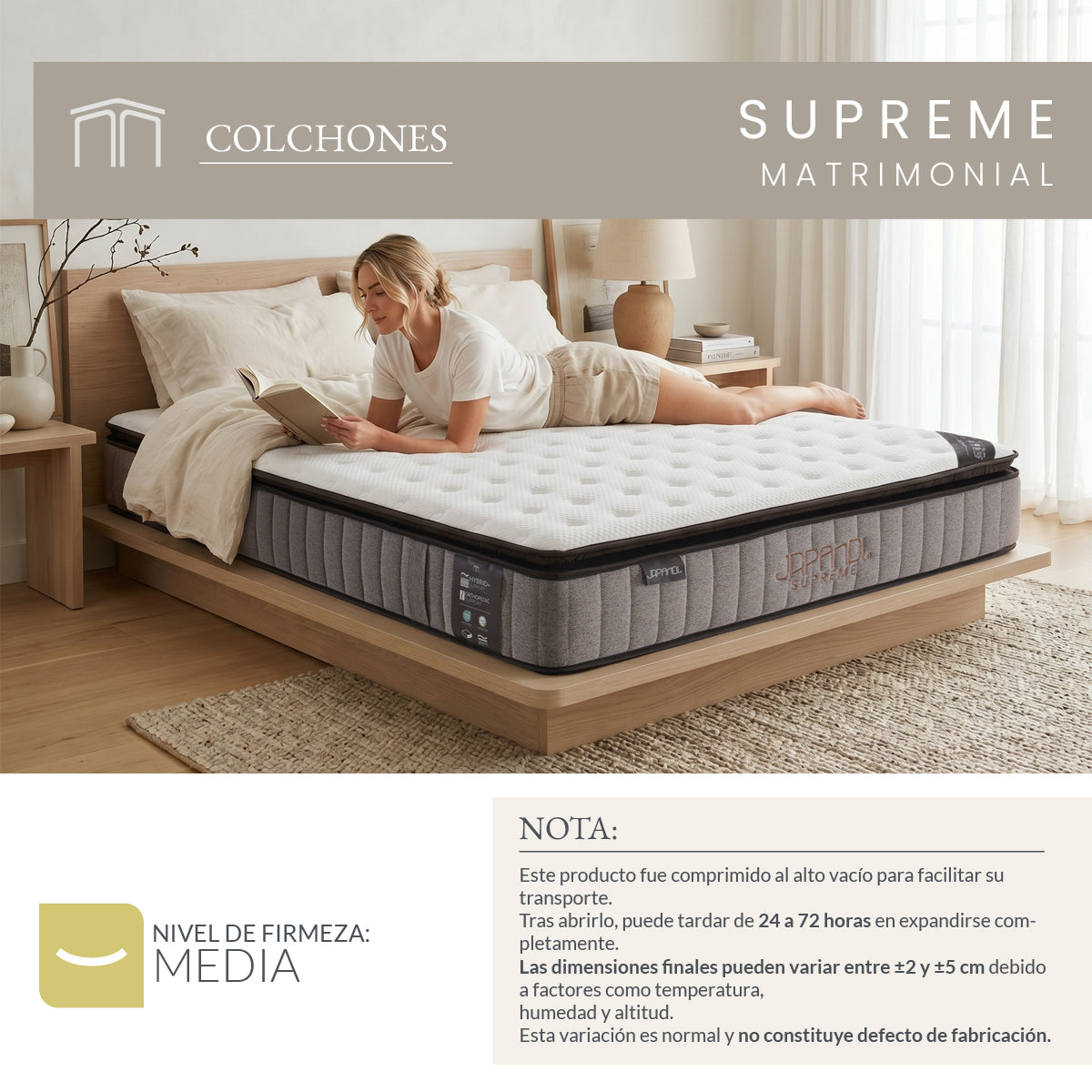 Colchón Supreme Matrimonial