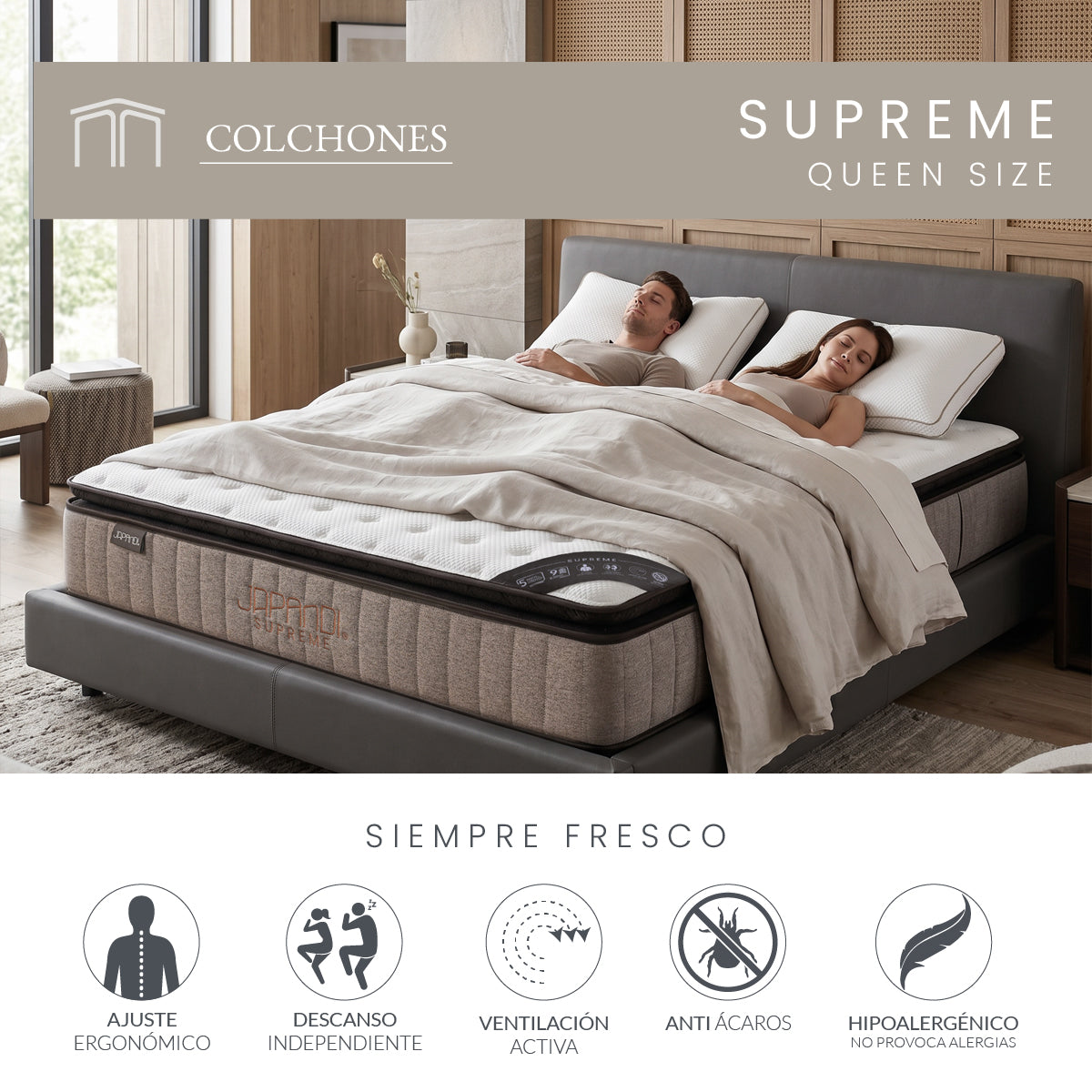 Colchón Supreme Queen Size