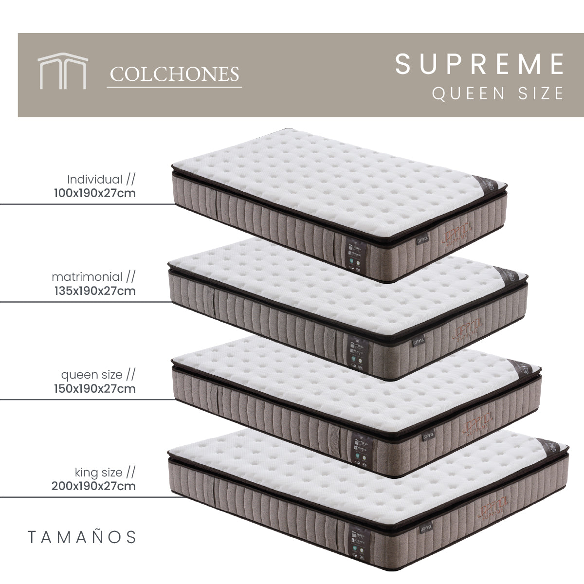 Colchón Supreme Queen Size