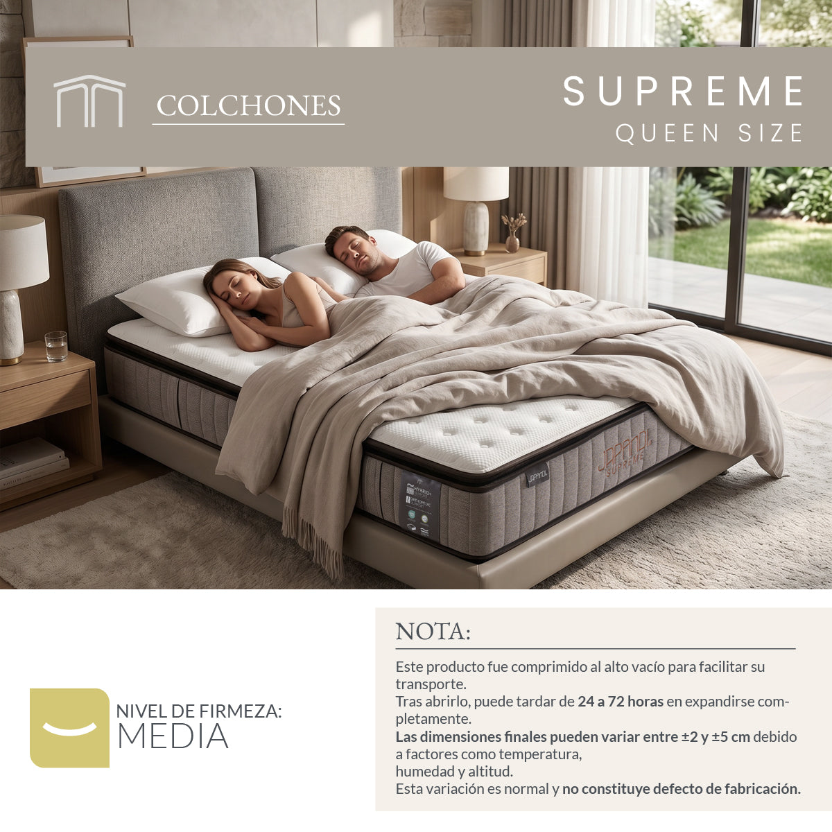 Colchón Supreme Queen Size