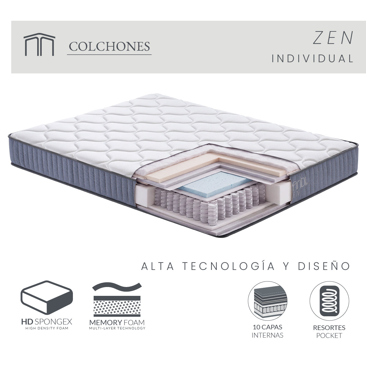 Colchón Zen Individual