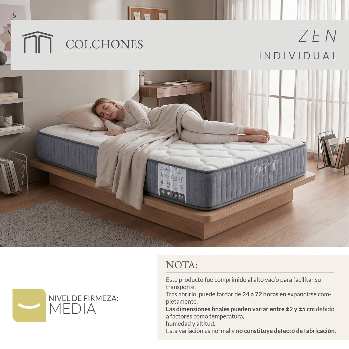 Colchón Zen Individual