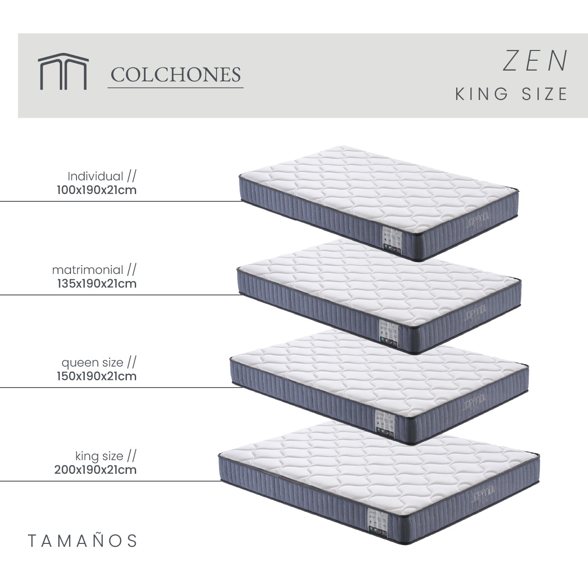 Colchón Zen King Size