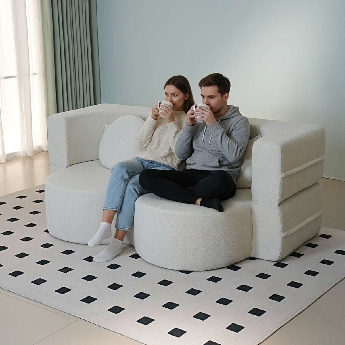 Sofá KANSO Beige 2 plazas