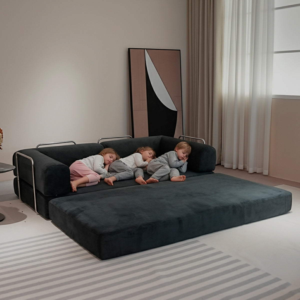 Sofá TENKA Dark Grey 2 plazas