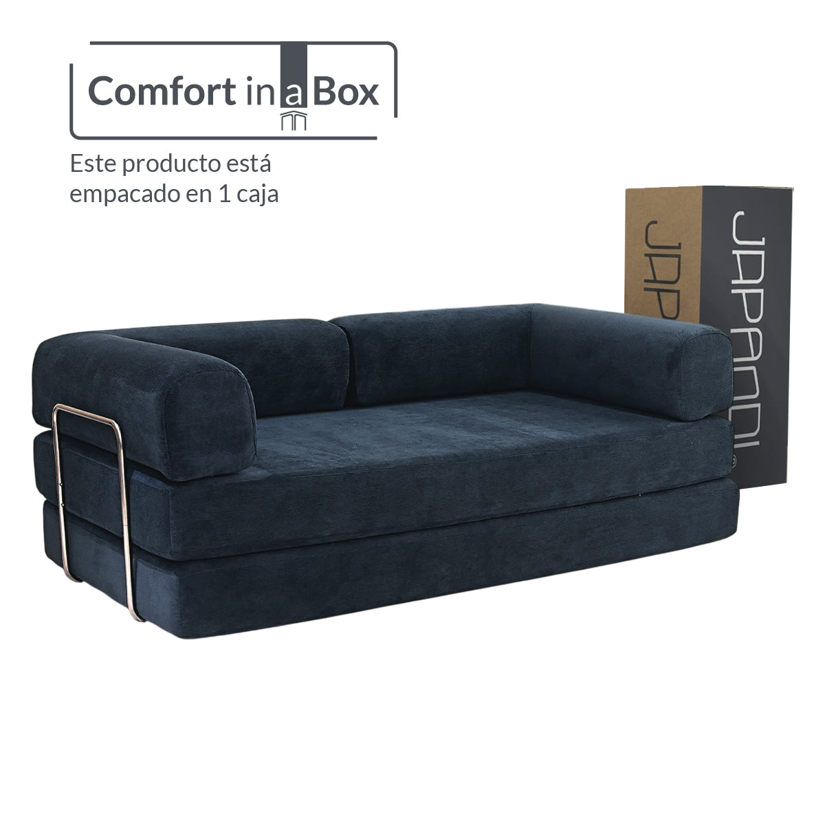 Sofá TENKA Navy Blue 2 plazas