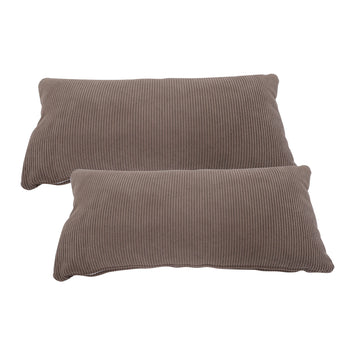 Set de 2 Cojines Café Oscuro Memory Foam JCP-30DB