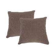 Set de 2 Cojines Anaranjado Memory Foam JCP-45DB