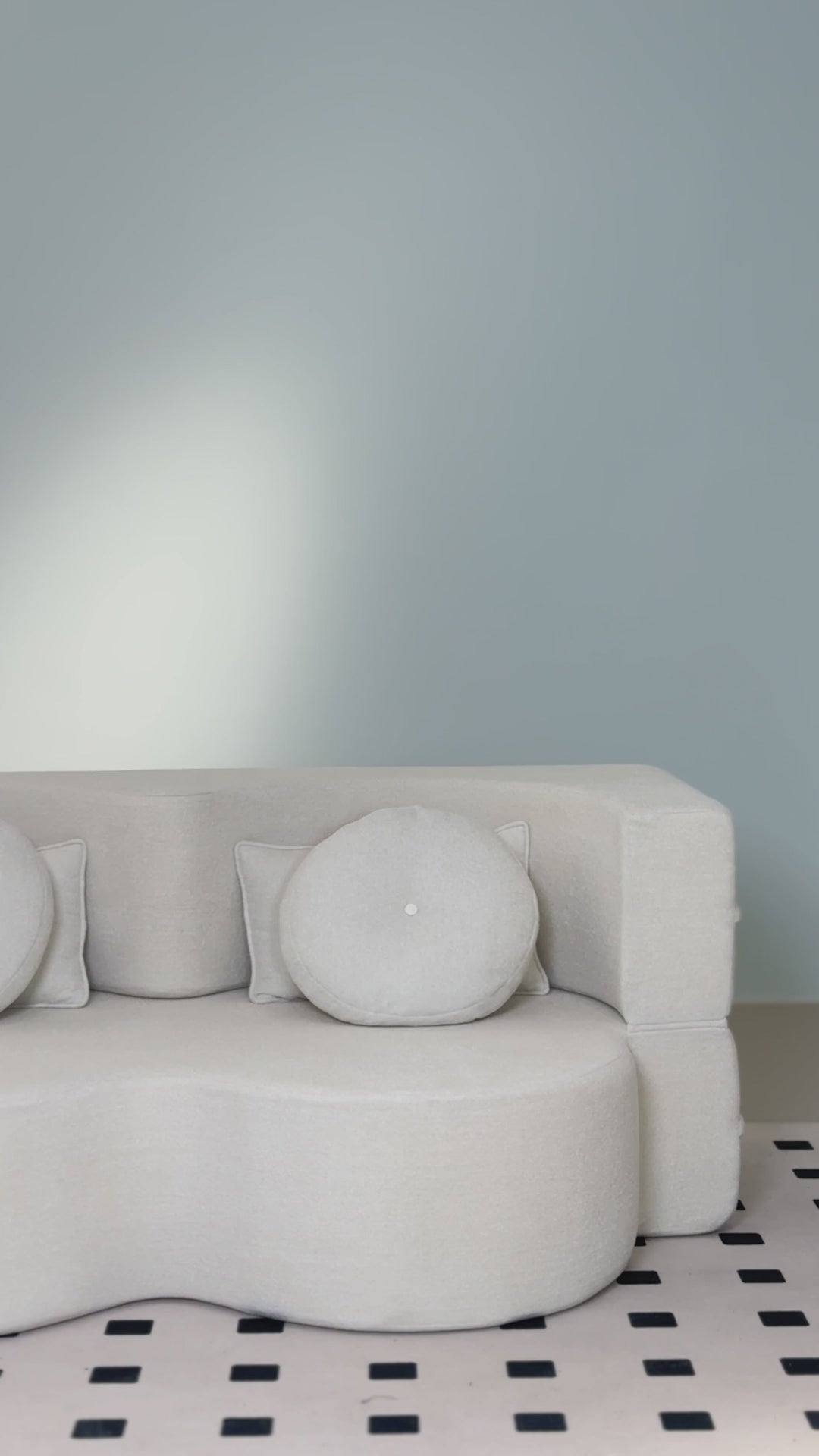 Cargar vídeo: Sofá KANSO Beige 2 plazas