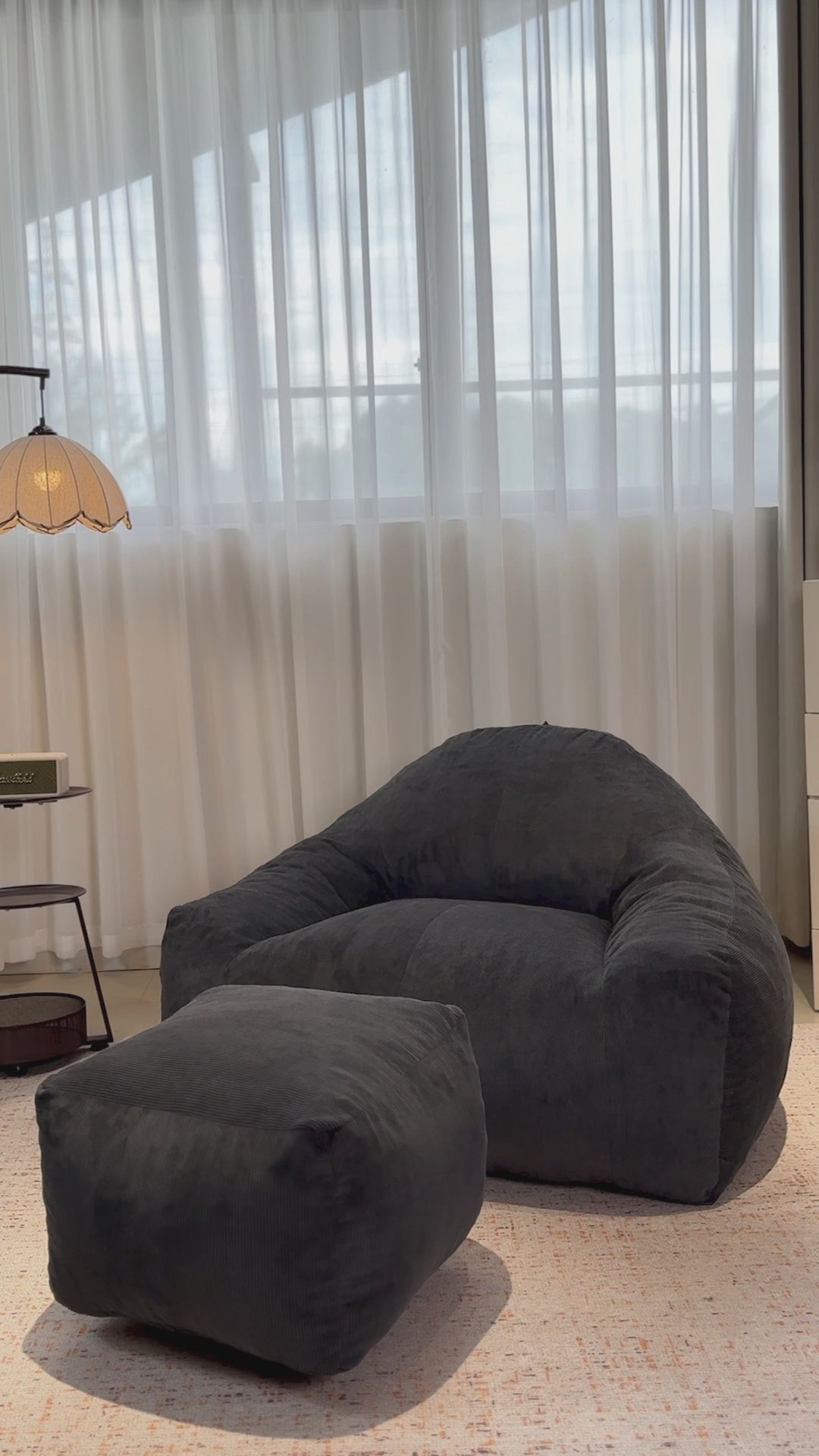 Cargar vídeo: Sillón LIKKA Navy Blue 1 plaza